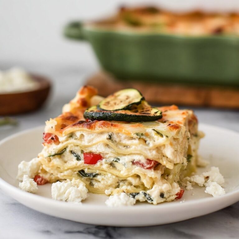 Poblano, Corn, and Zucchini Lasagna Recipe