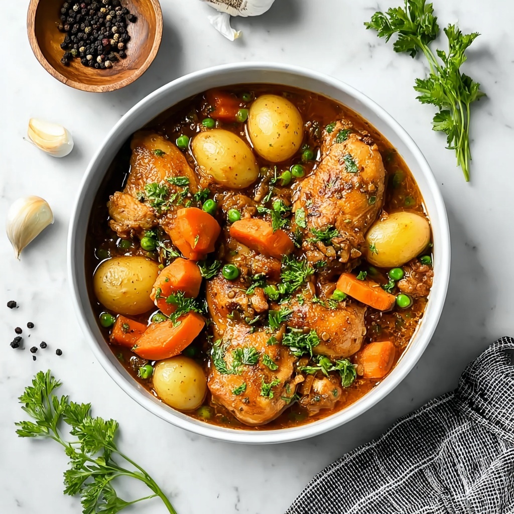 Slow Cooker Chicken Stew Recipe - Recipe Image