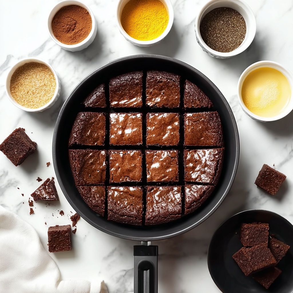 Vegan Brownies Recipe - Recipe Image