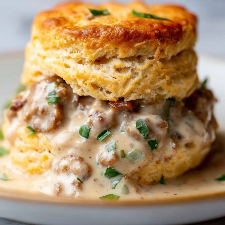 Homemade Biscuits and Sausage Gravy Recipe