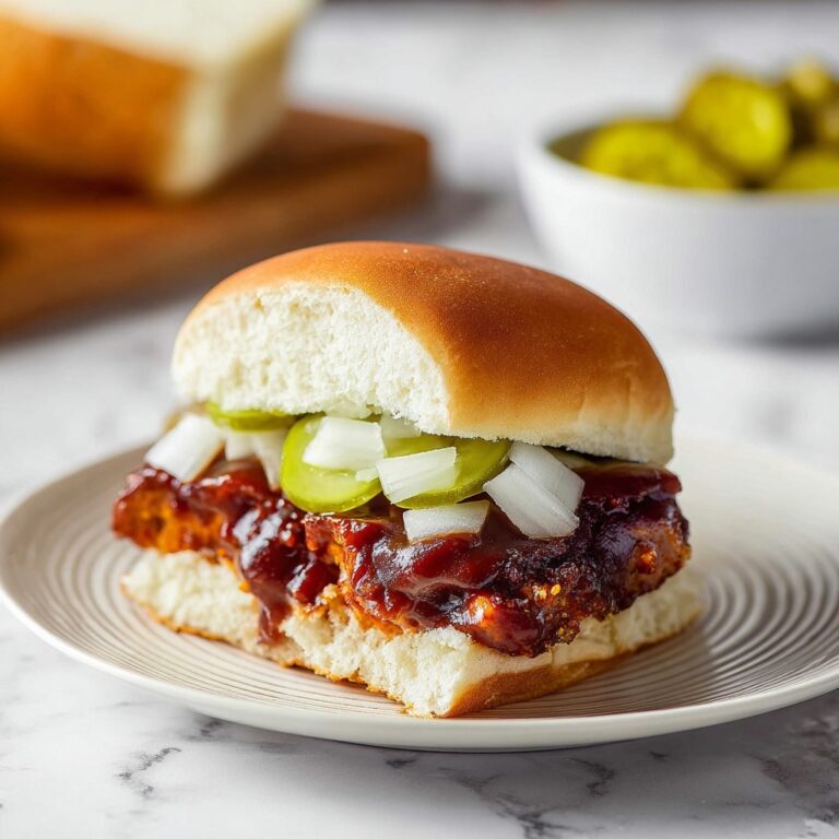 Copycat McRib Sandwich Recipe