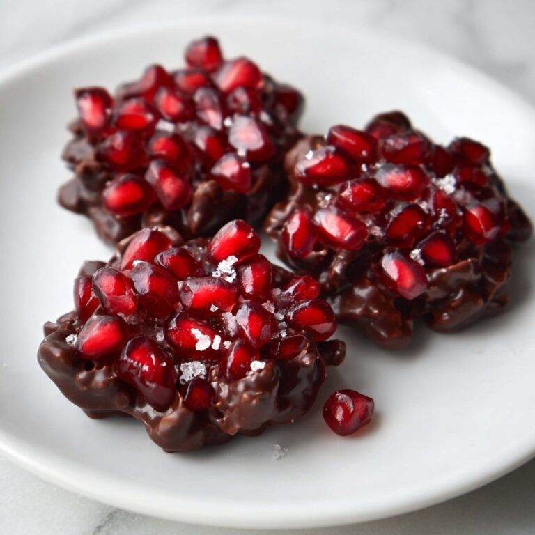 Pomegranate Dark Chocolate Bites Recipe