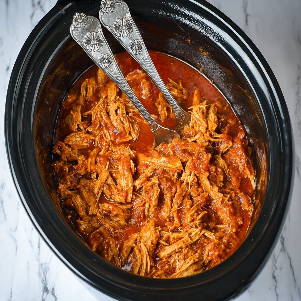 Healthy BBQ Pulled Chicken Recipe - Recipe Image