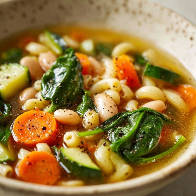 Spring Minestrone Soup Recipe