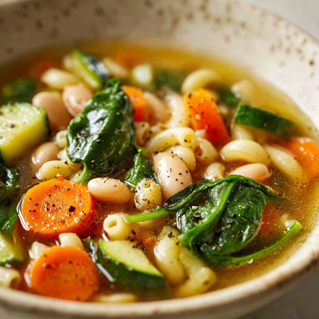 Spring Minestrone Soup Recipe - Recipe Image