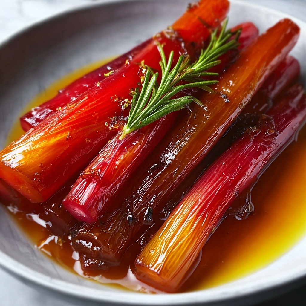 Sweet Roasted Rhubarb Recipe - Recipe Image