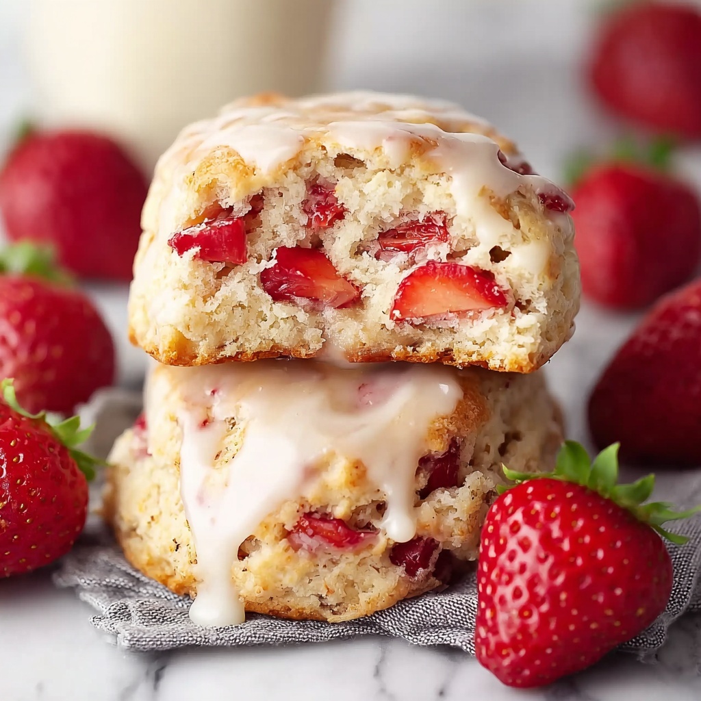 Fresh Strawberry Biscuits Recipe - Recipe Image