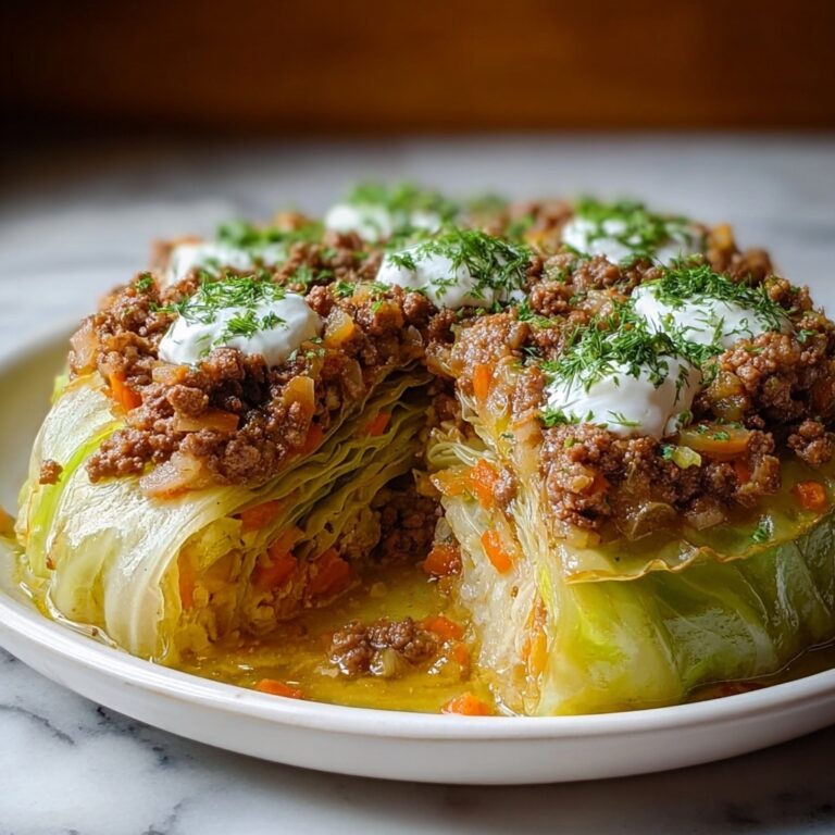 Easy & Hearty Cabbage and Ground Beef Skillet Recipe