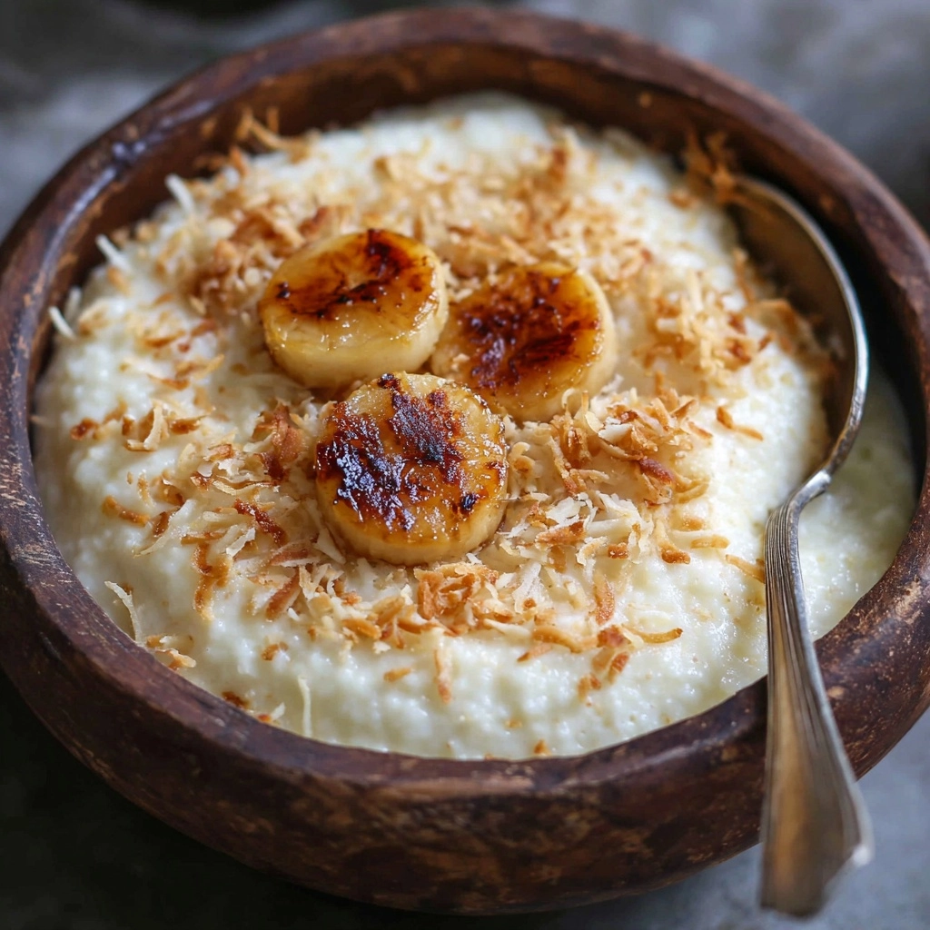 Brazilian Coconut Pudding Recipe - Recipe Image