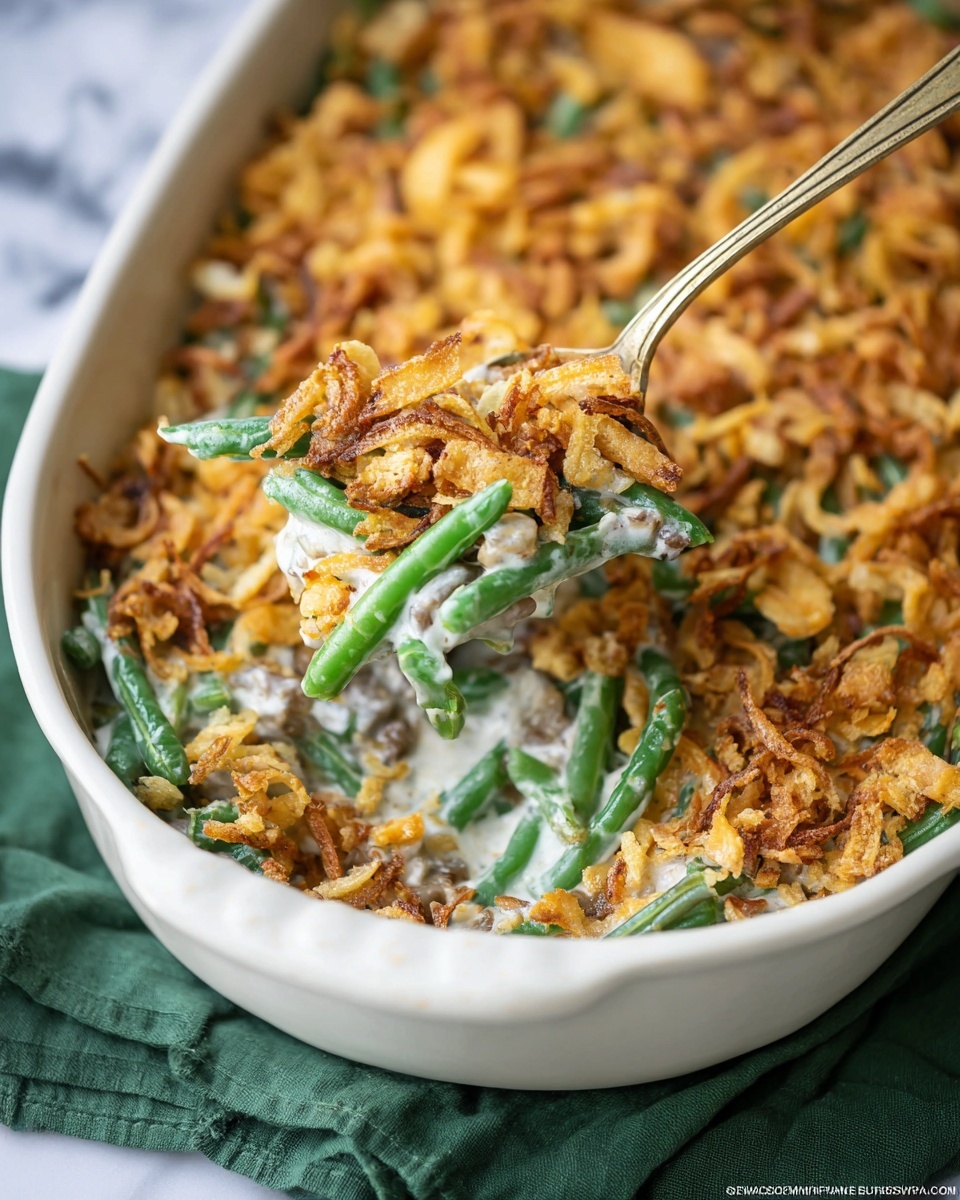 Easy Green Bean Casserole Recipe - Recipe Image