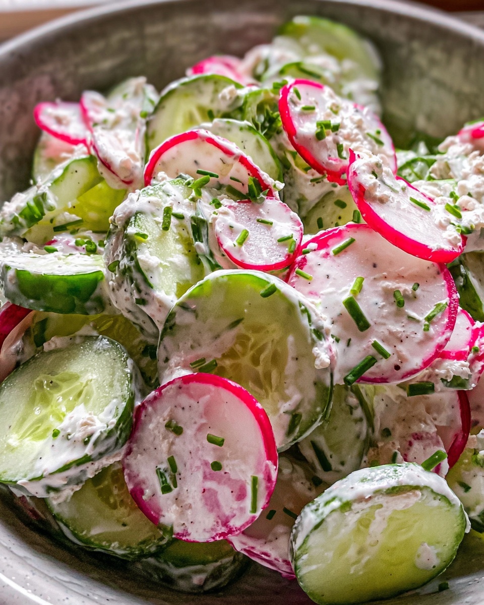 Cucumber Radish Salad Recipe - Recipe Image