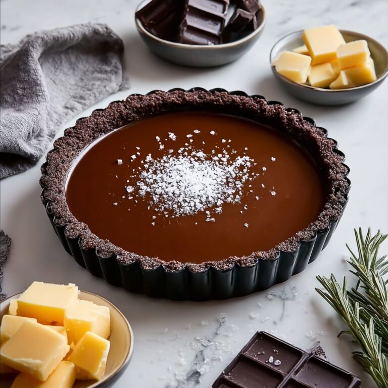 Salted Caramel Chocolate Tart Recipe