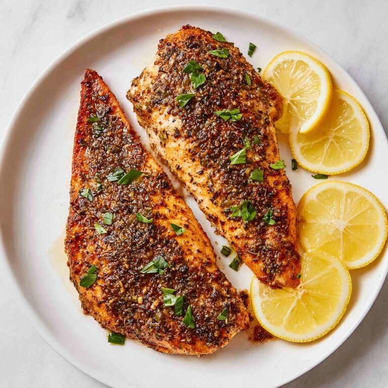 Baked Ocean Perch with Spiced Seasoning Recipe