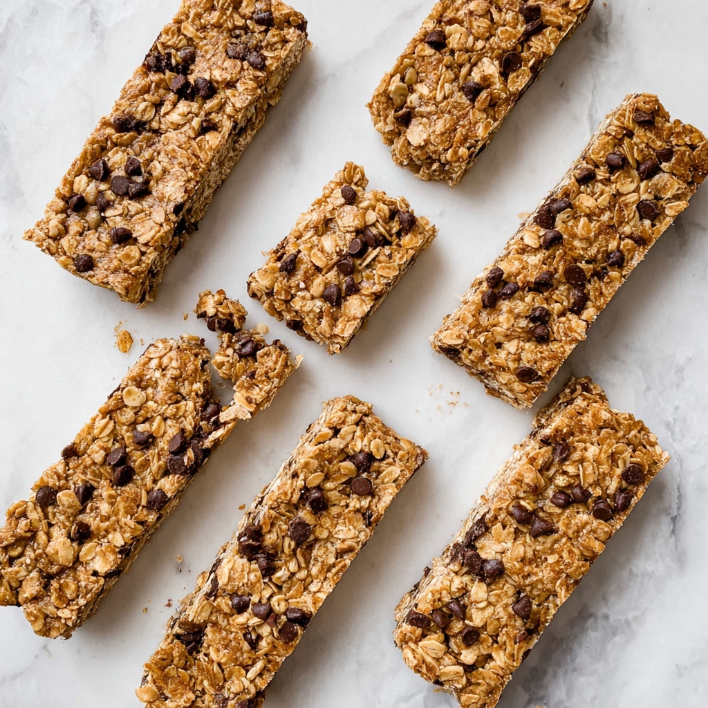 Healthy Homemade Granola Bars Recipe - Recipe Image