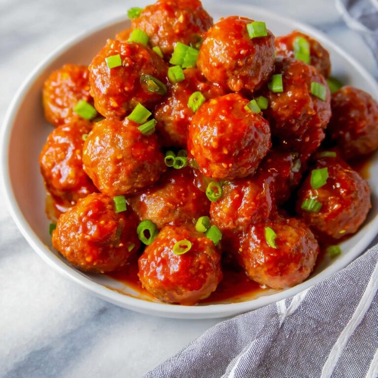 Crockpot Honey Garlic Meatballs Recipe