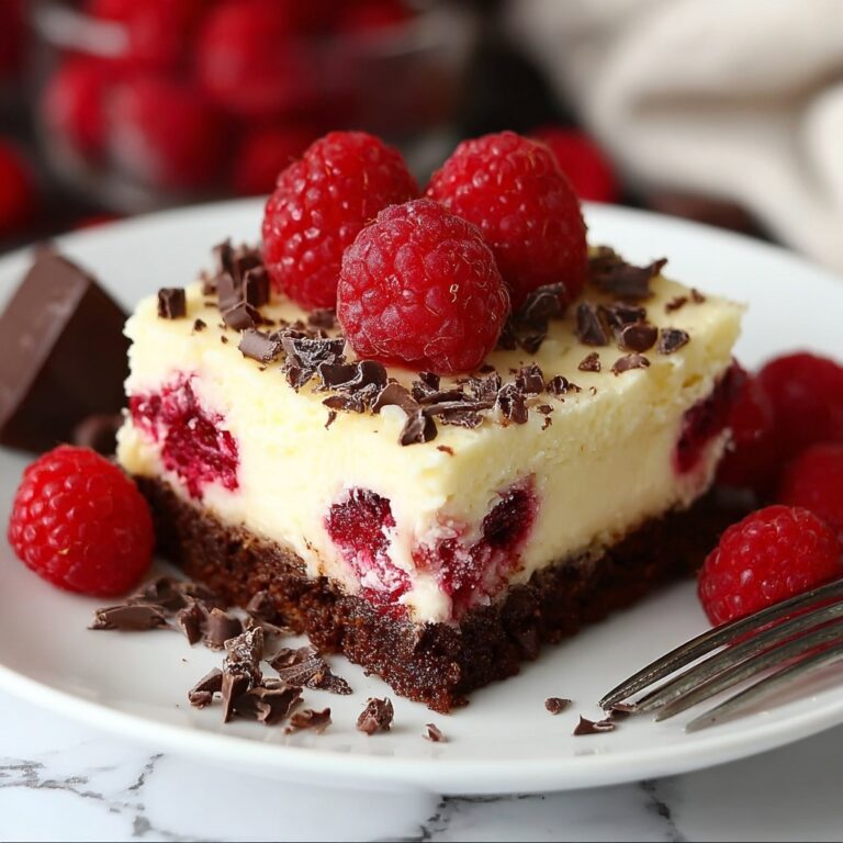 White Chocolate Raspberry Traybake Recipe
