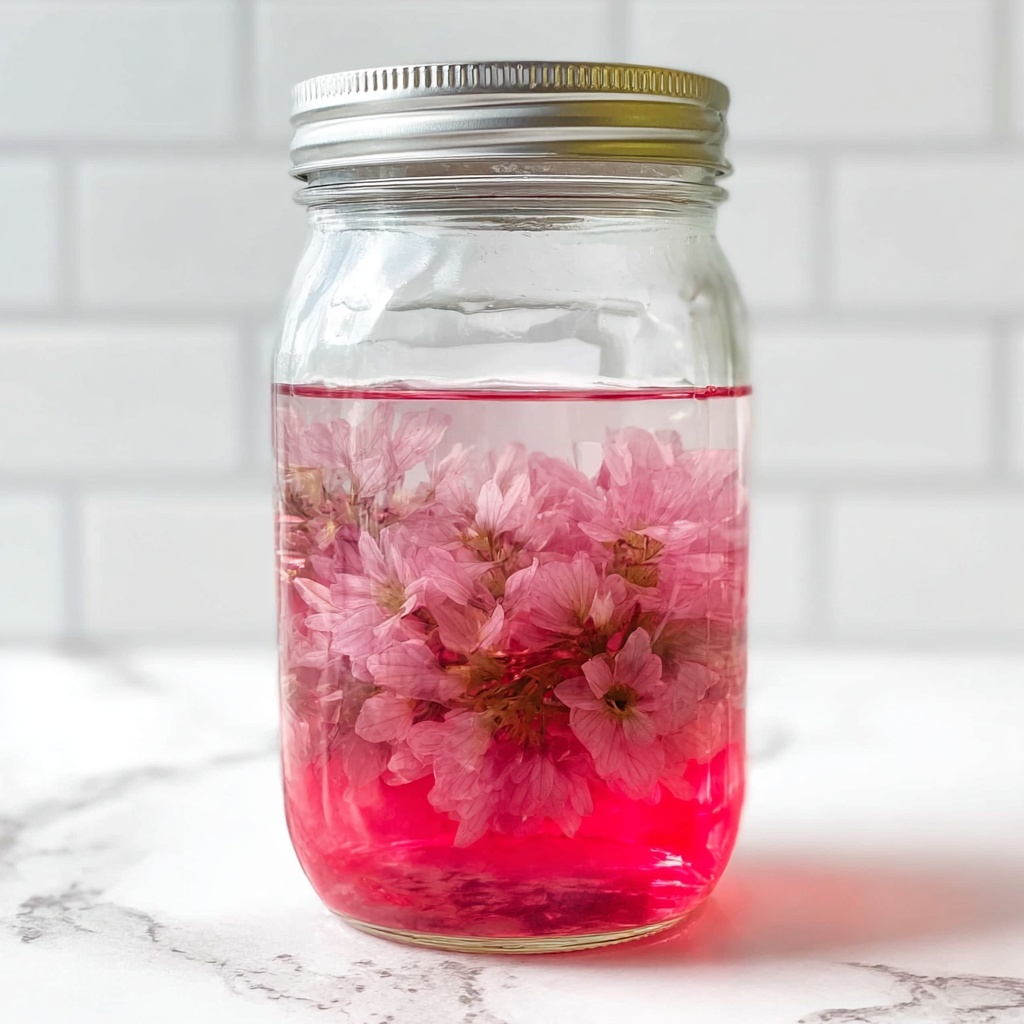 Chive Blossom Vinegar Recipe - Recipe Image