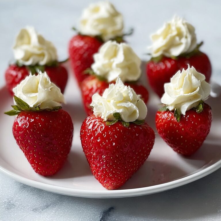 Deviled Strawberries Recipe