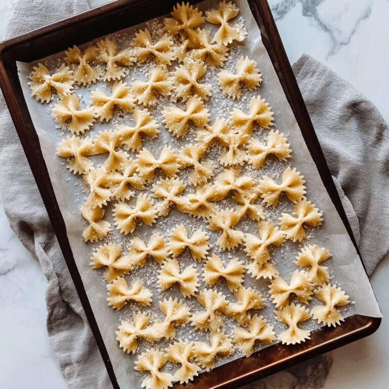 Crispy Pasta Chips Recipe