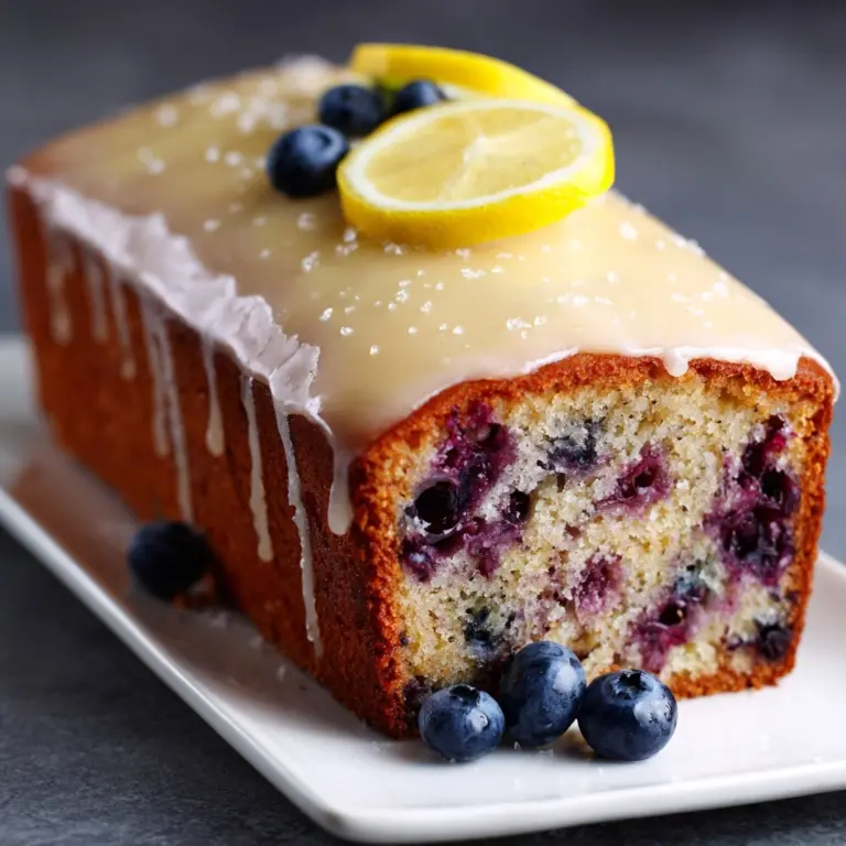 Lemon Blueberry Bread Recipe