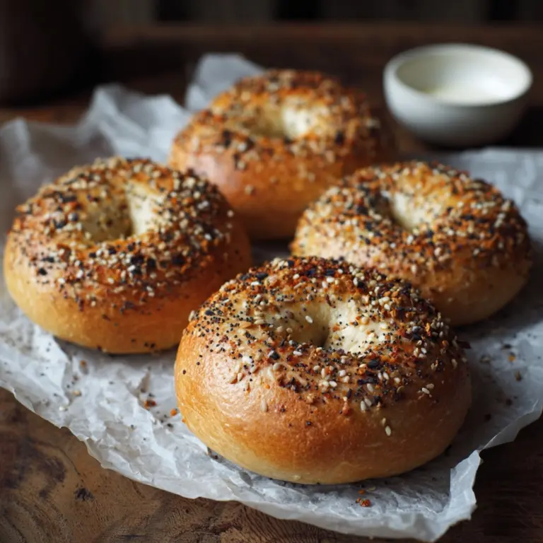 Air Fryer Protein Bagels Recipe