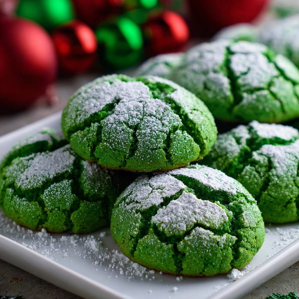 Festive Green Sugar Cookies Recipe - Recipe Image