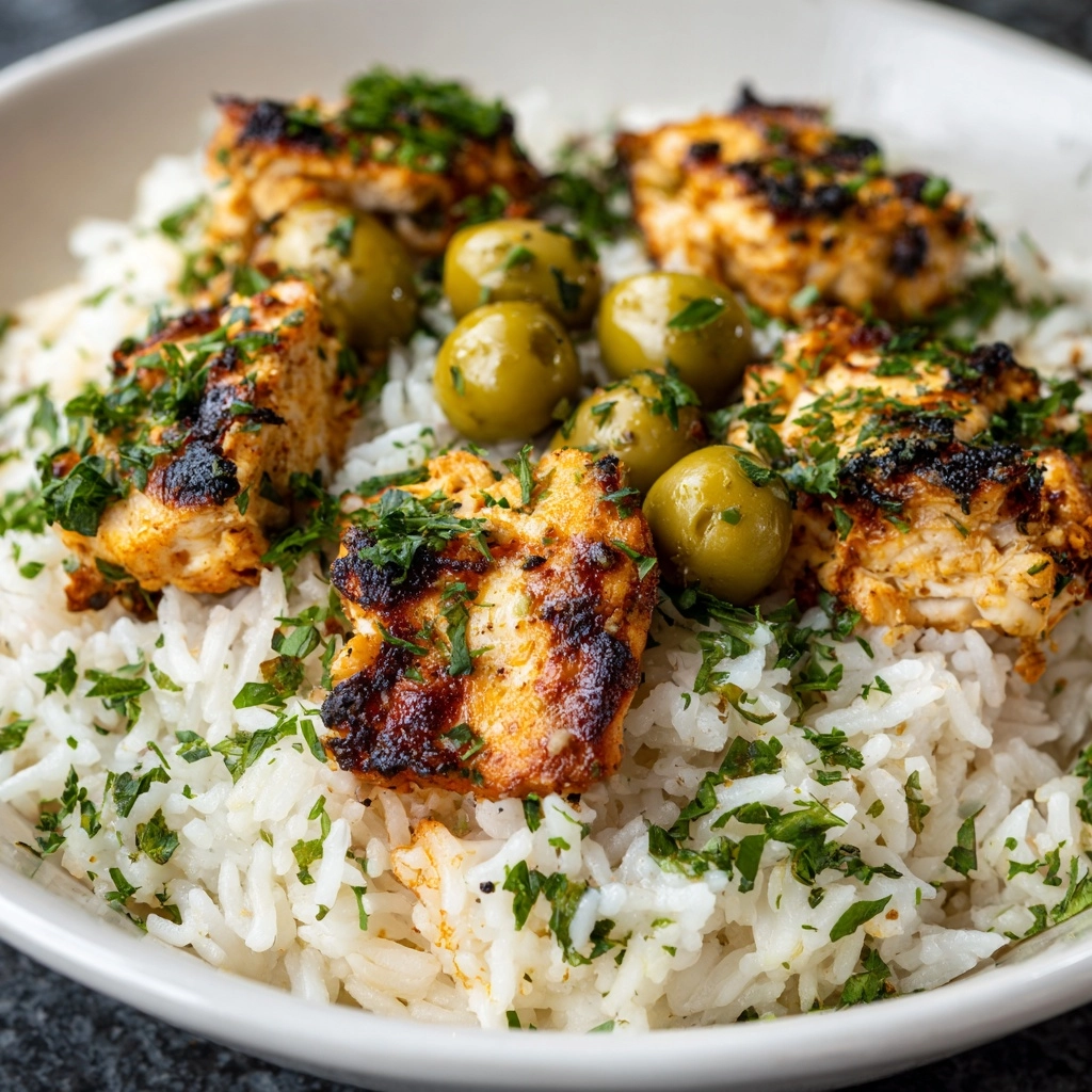 Instant Pot Greek Chicken and Rice Recipe - Recipe Image