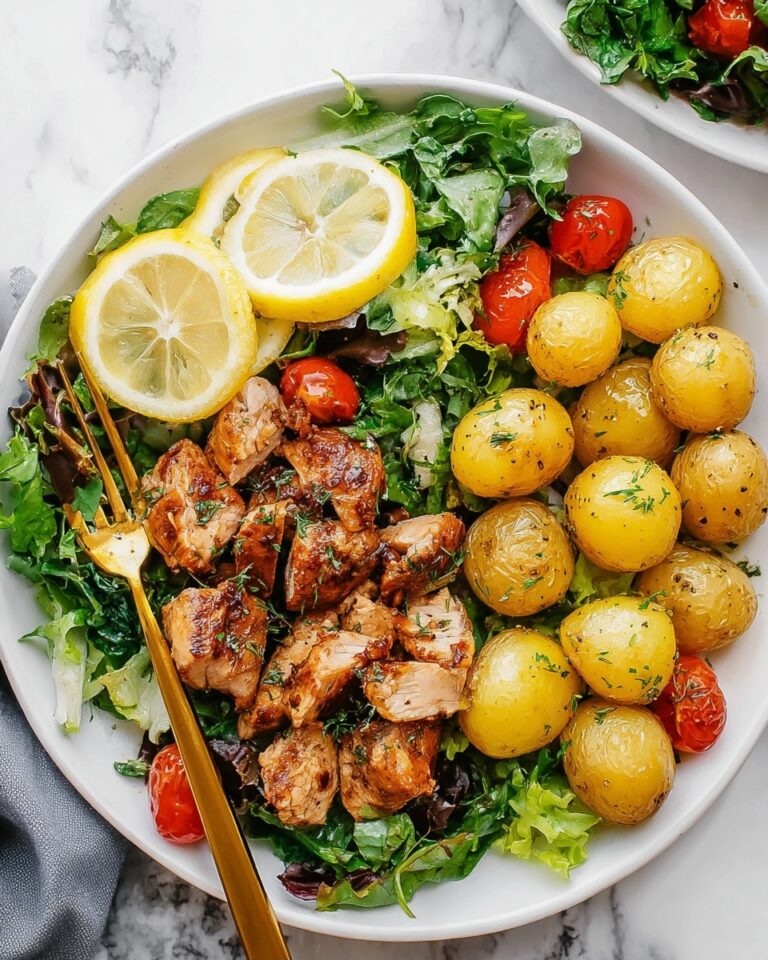 Garlic Chicken Potato Skillet (Country Style) Recipe