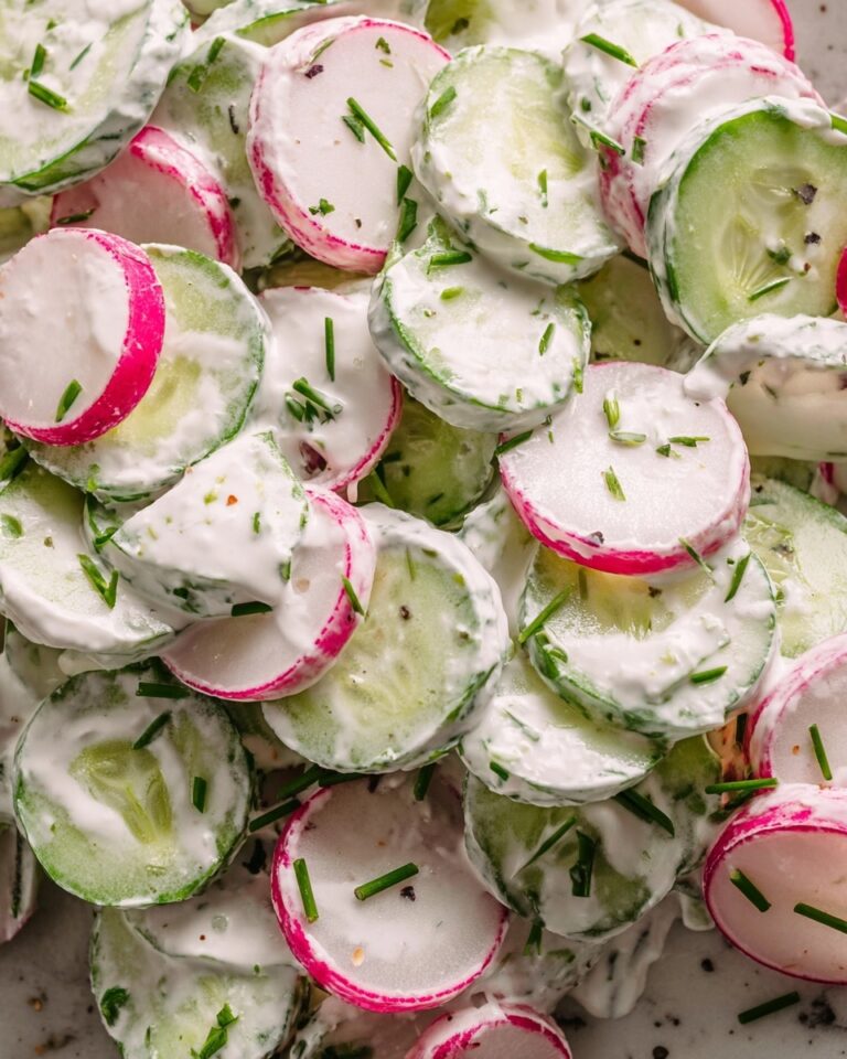 Cucumber Radish Salad Recipe