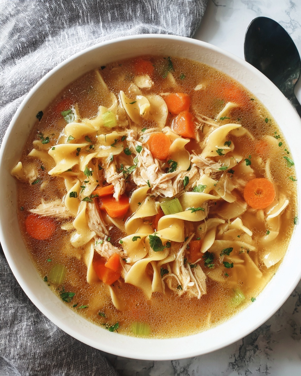 The Best Chicken Noodle Soup Recipe for Pure Comfort Recipe - Recipe Image