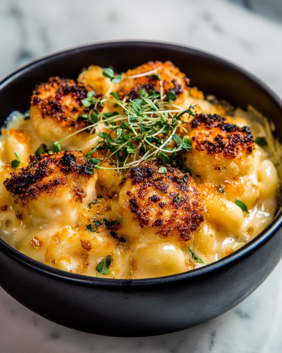 Garlic Butter Chicken Bites with Creamy Pasta Recipe - Recipe Image