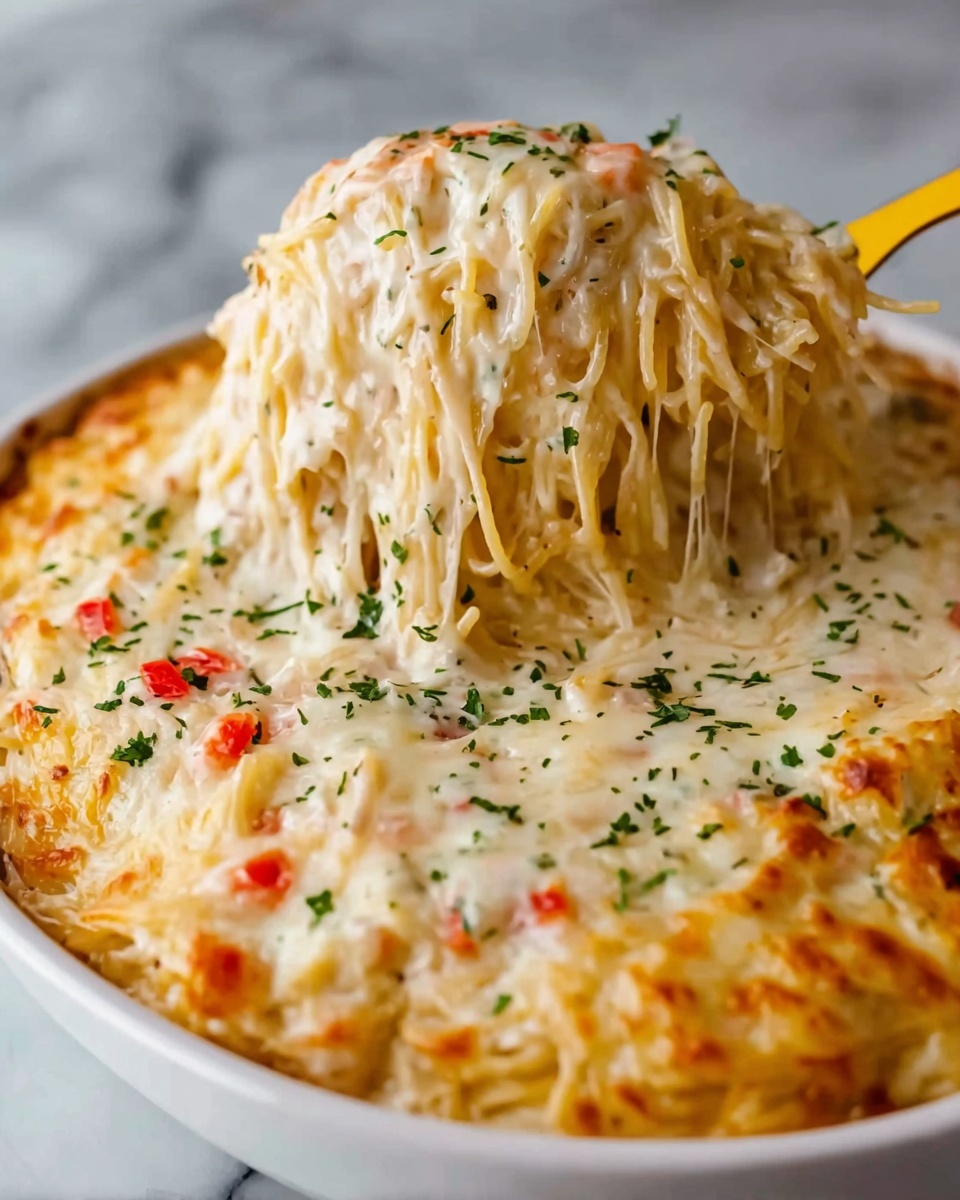 Easy Chicken Spaghetti with Rotel Recipe - Recipe Image