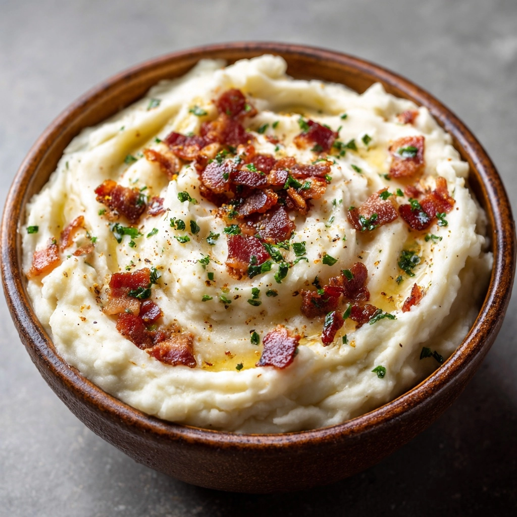 Roasted Garlic Mashed Potatoes Recipe - Recipe Image