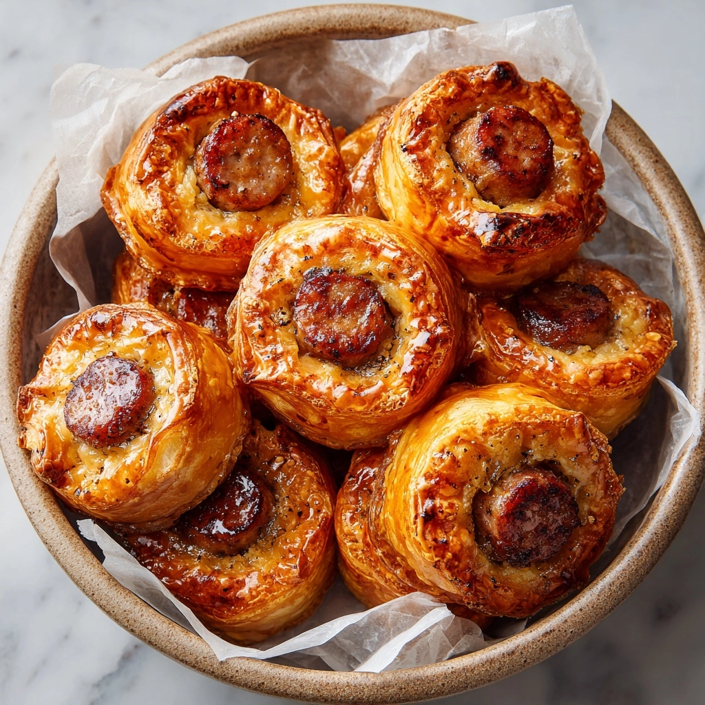Sausage Rolls with Pepper Jelly Recipe - Recipe Image