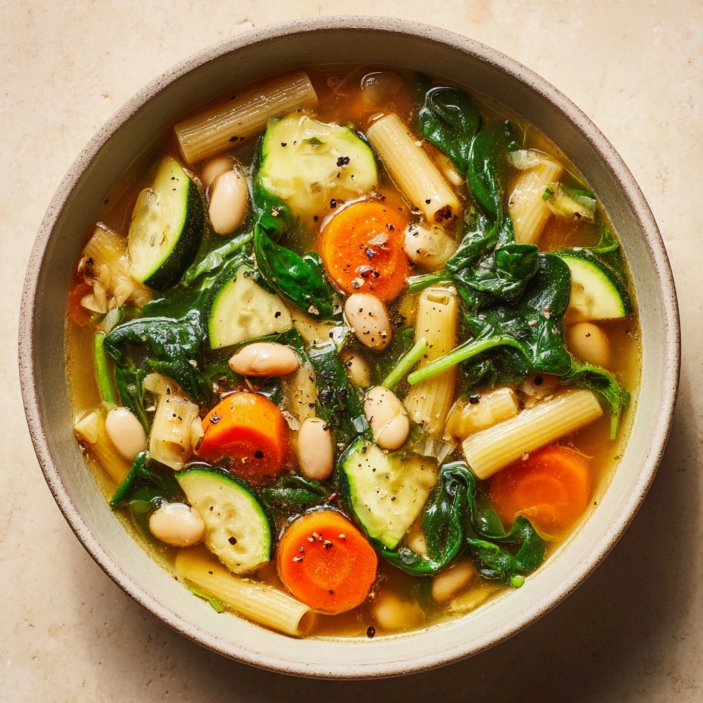 Spring Minestrone Soup Recipe - Recipe Image