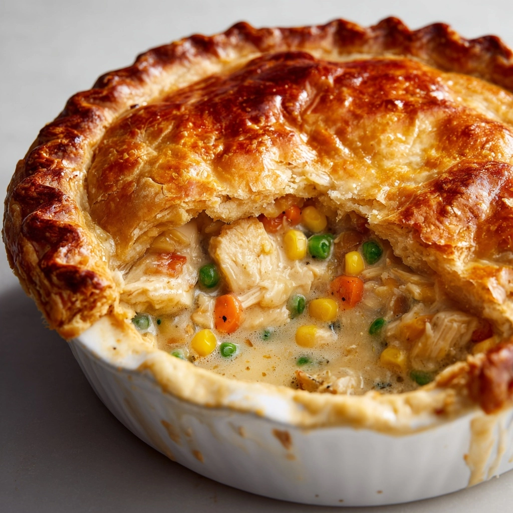 Classic Chicken Pot Pie Recipe - Recipe Image