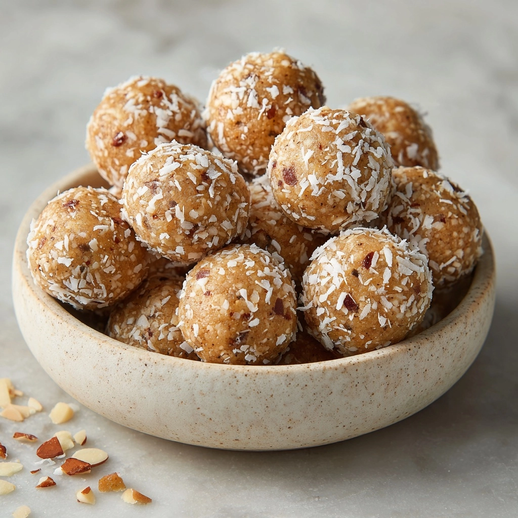 No Bake Protein Balls Recipe - Recipe Image