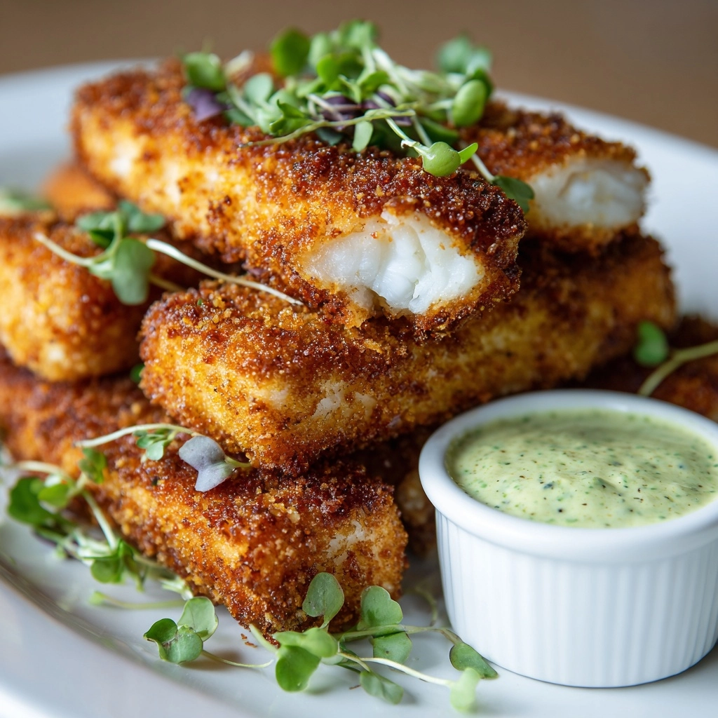 Homemade Salmon Fish Fingers Recipe - Recipe Image