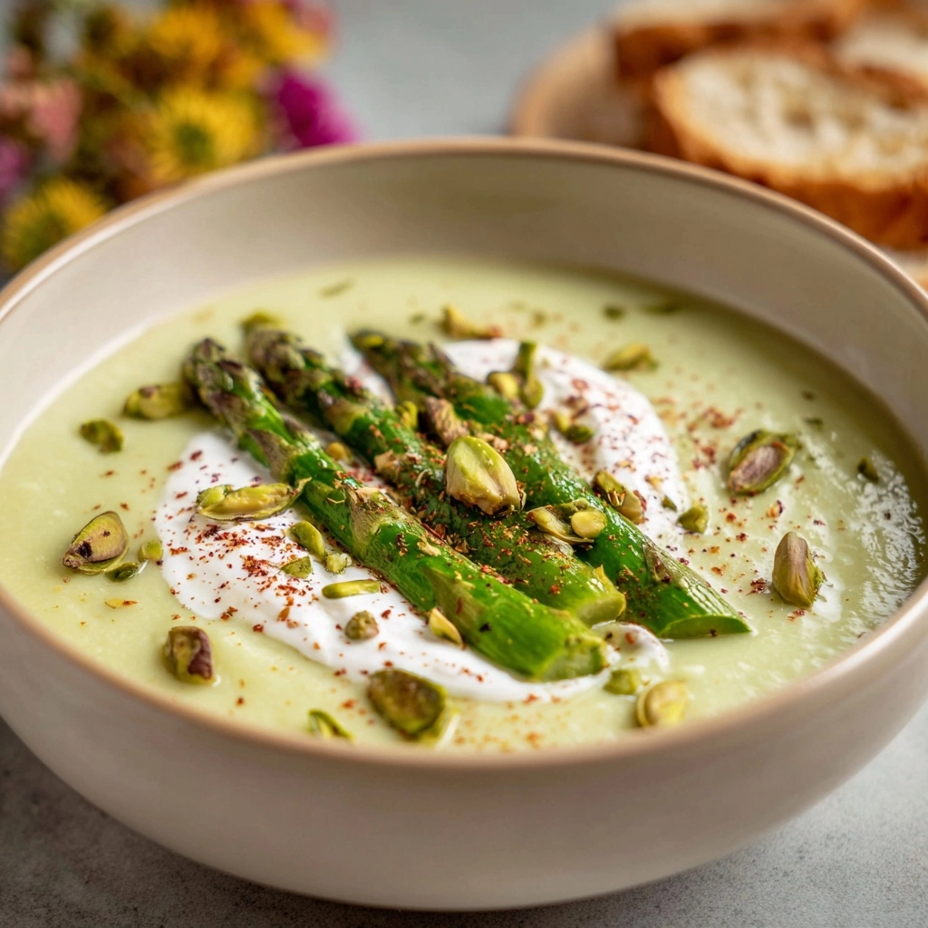 Creamy Asparagus Soup Recipe - Recipe Image