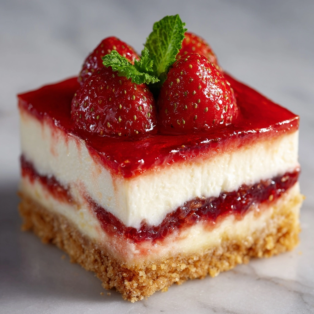 Strawberry Cream Cheese Icebox Cake Recipe - Recipe Image