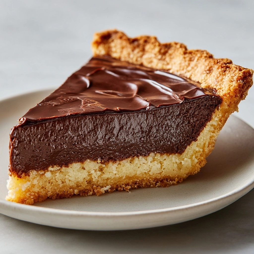 Hot Fudge Pie Recipe - Recipe Image