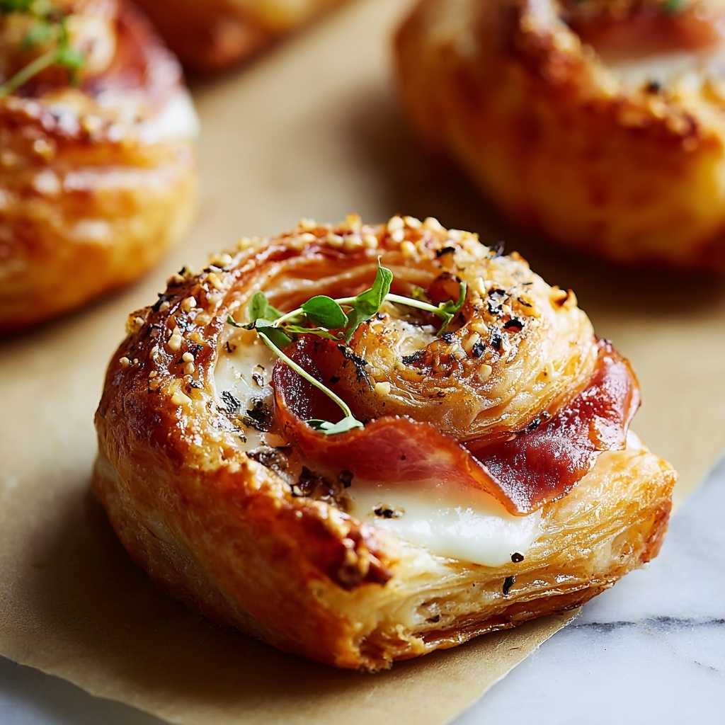 Mozzarella Pepperoni Croissant Rolls Recipe - Recipe Image