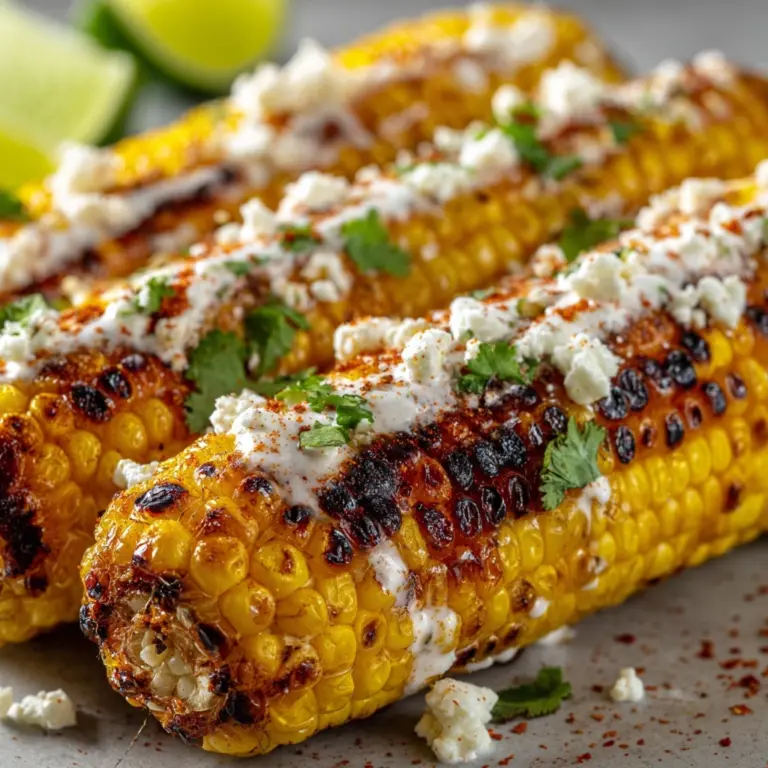 Elote Mexican Grilled Corn Recipe