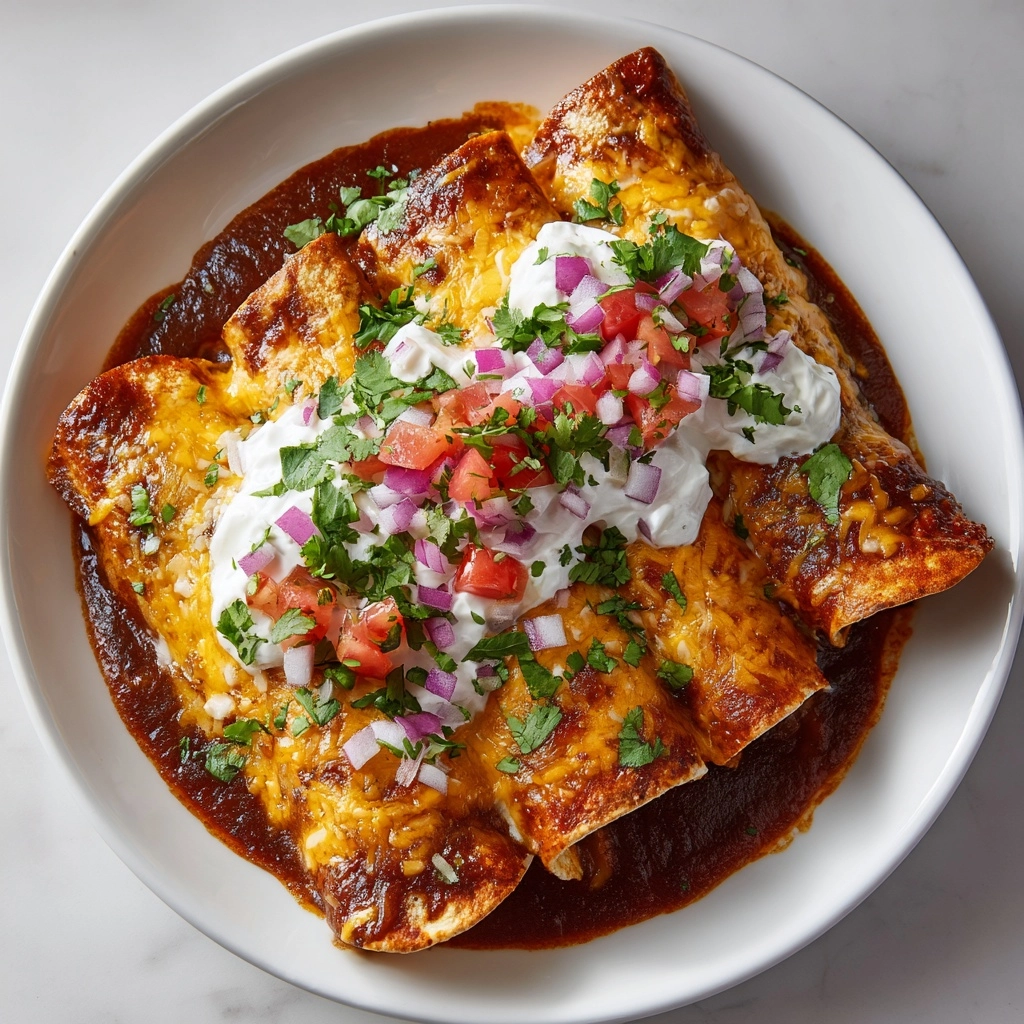 Homemade Easy Chicken Enchiladas with Cheesy Sauce Recipe - Recipe Image