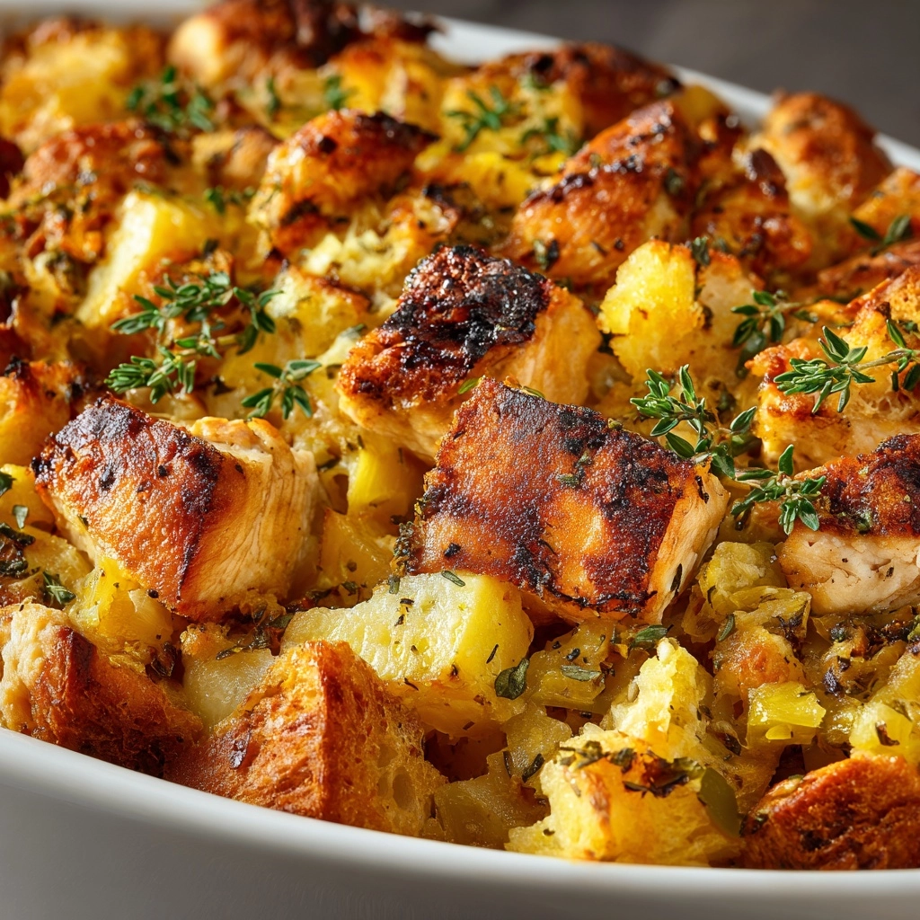 Dolly’s Chicken and Stuffing Casserole Recipe - Recipe Image