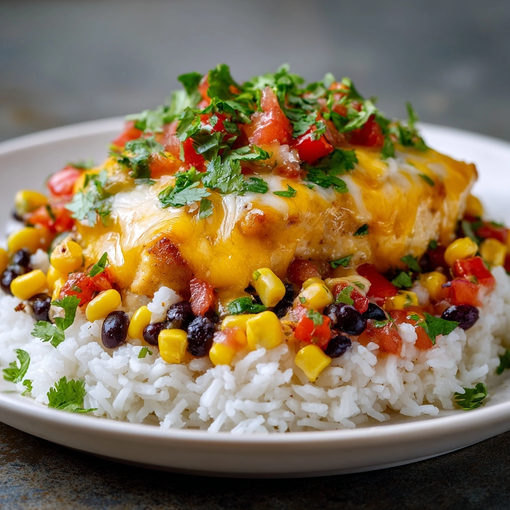 Santa Fe Chicken Skillet Recipe - Recipe Image