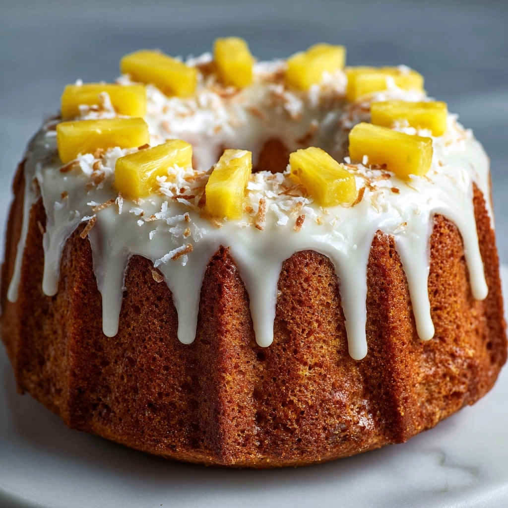 Pina Colada Pound Cake Recipe - Recipe Image