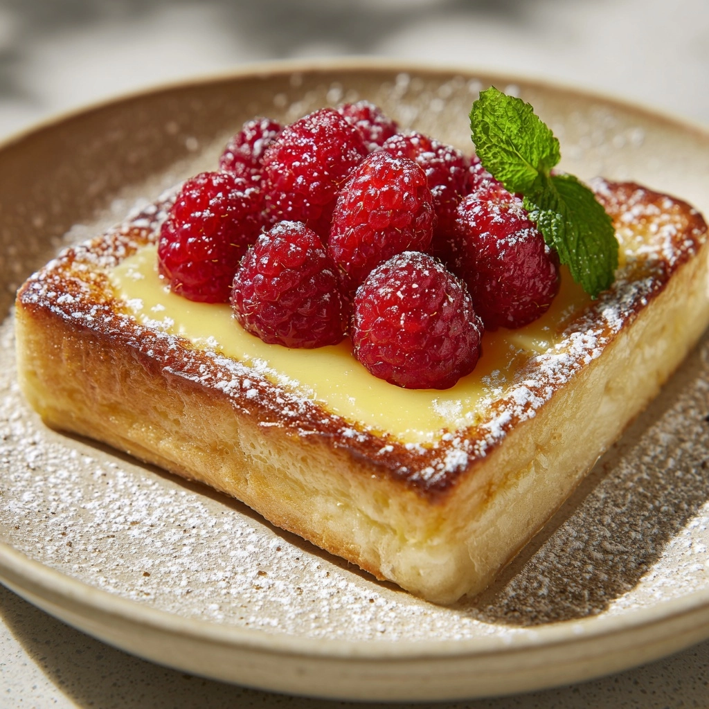 Easy Air Fryer Custard Toast Recipe for Mornings Recipe - Recipe Image