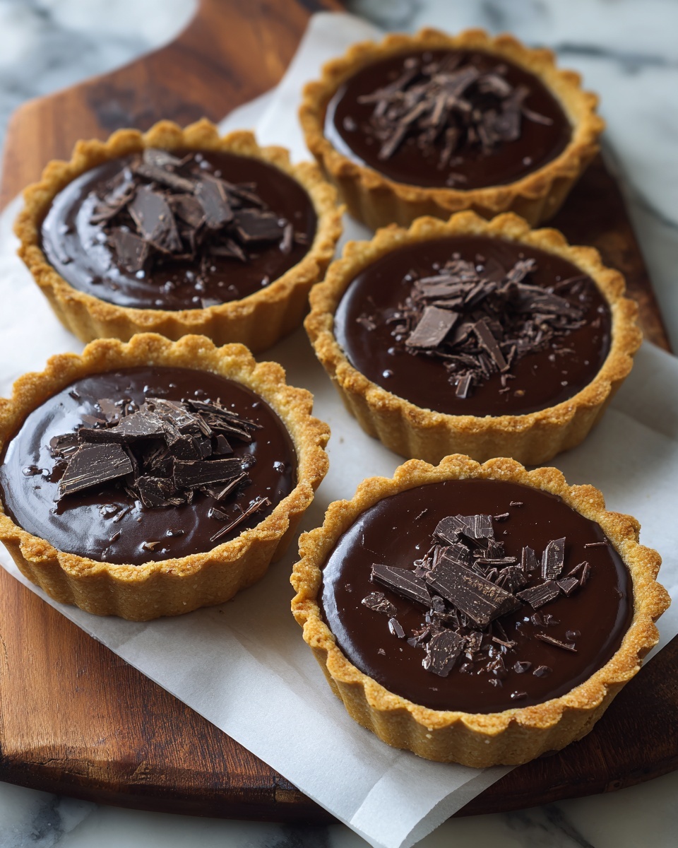 Mini Chocolate Tarts Recipe - Recipe Image