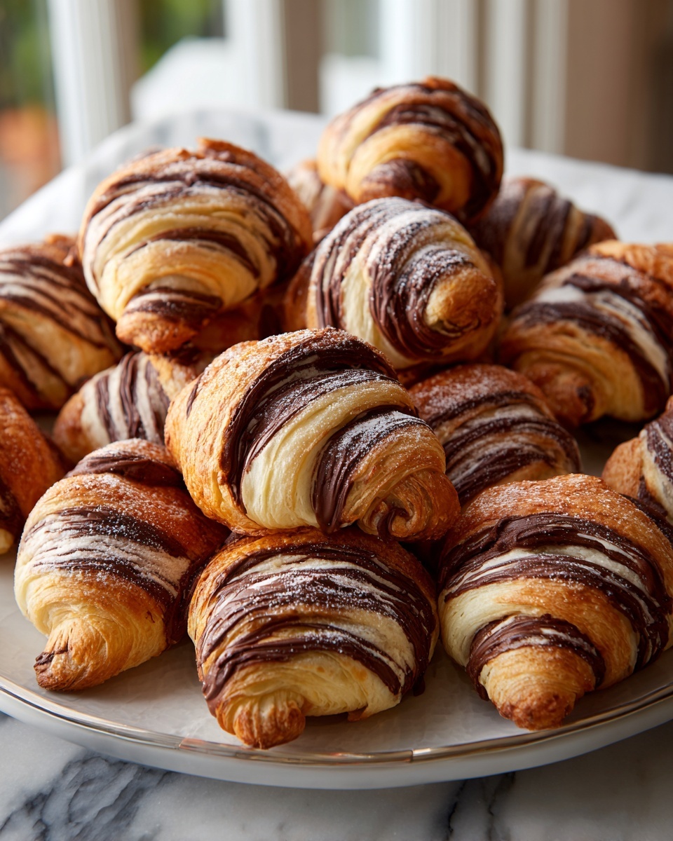Braided Nutella Buns: A Decadent and Delicious Treat Recipe - Recipe Image